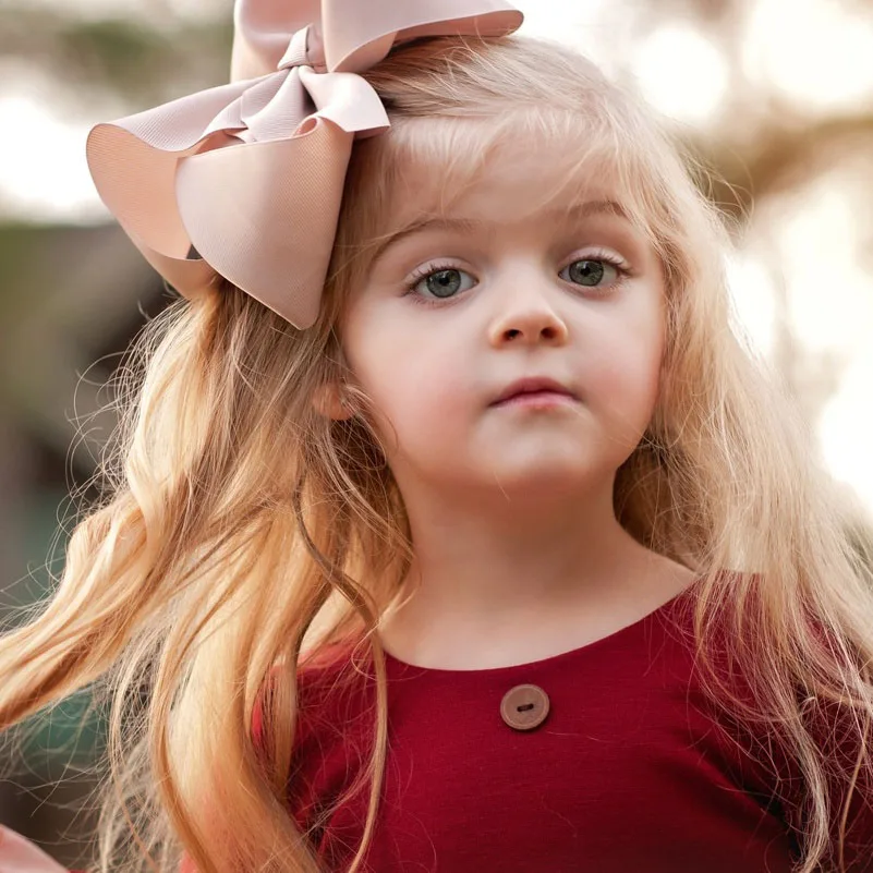 Заколки для волос 10 шт./лот 8 дюймов с большим бантом|ribbon hair clip|hair cliplarge bows |