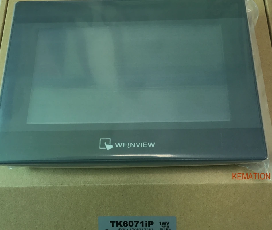 Оригинальный TK6071IP Weinview Weintek 7 &quotHMI Замена TK6070iP 800x480 Сенсорная панель|panel touch|panel