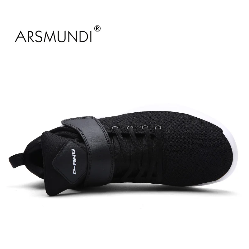 Мужские баскетбольные кроссовки ARSMUNDI спортивные дышащие на шнуровке для образа