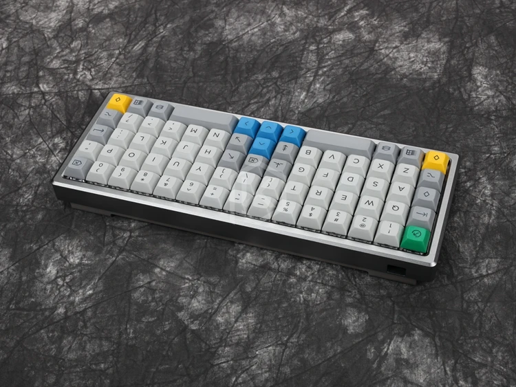 Чехол из анодированного алюминия для клавиатуры xd75re xd75 60% акриловые панели