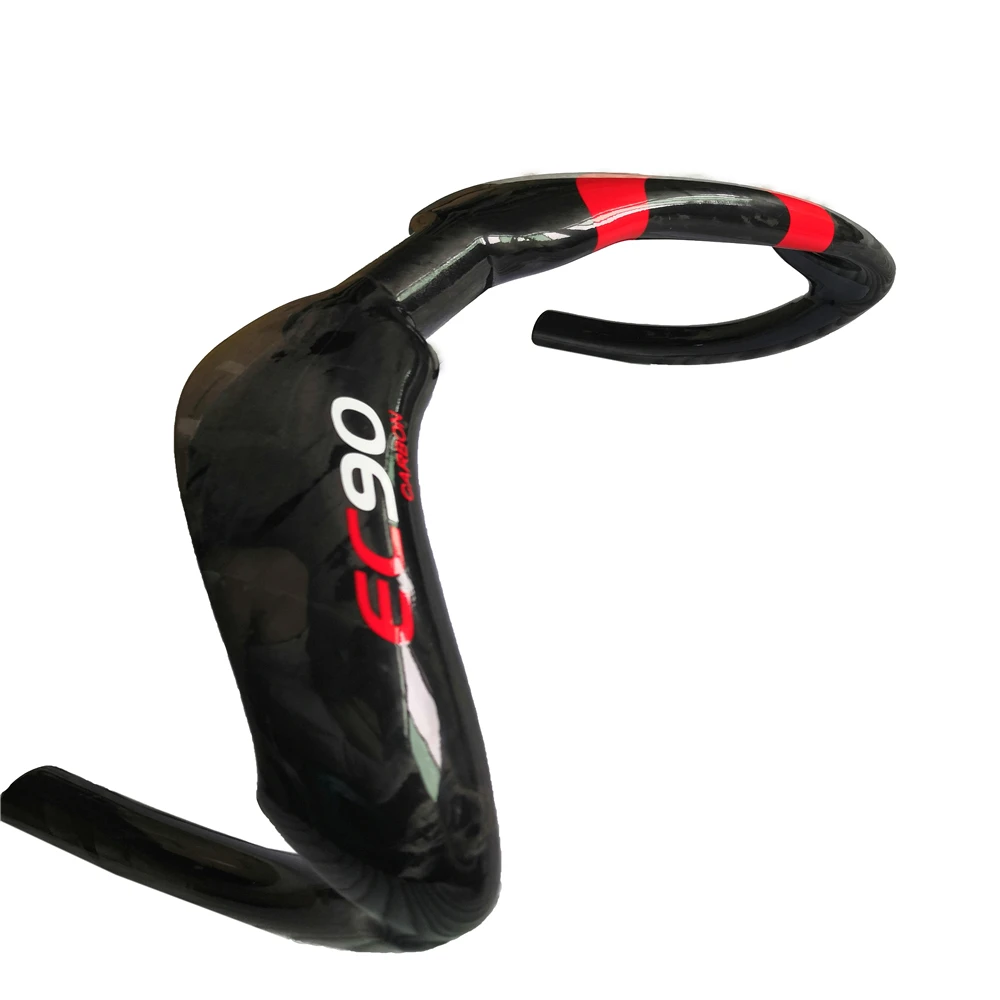 Дешево Руль велосипедный из углеродного волокна, 2019 дюйма, 375 мм