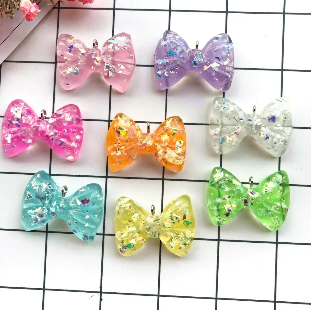 10 шт. подвески для ключей с бантиком|Шармы| |
