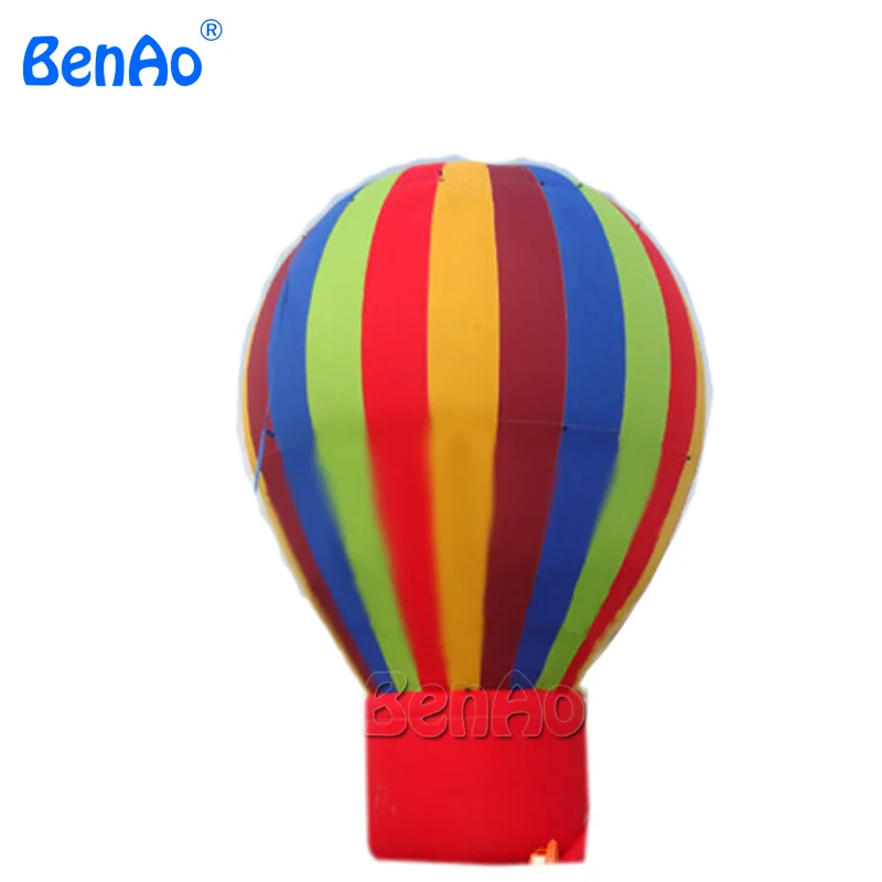 

AG046 Rainbow inflatable ground balloon for exhibition, advertising ground inflatable balloons