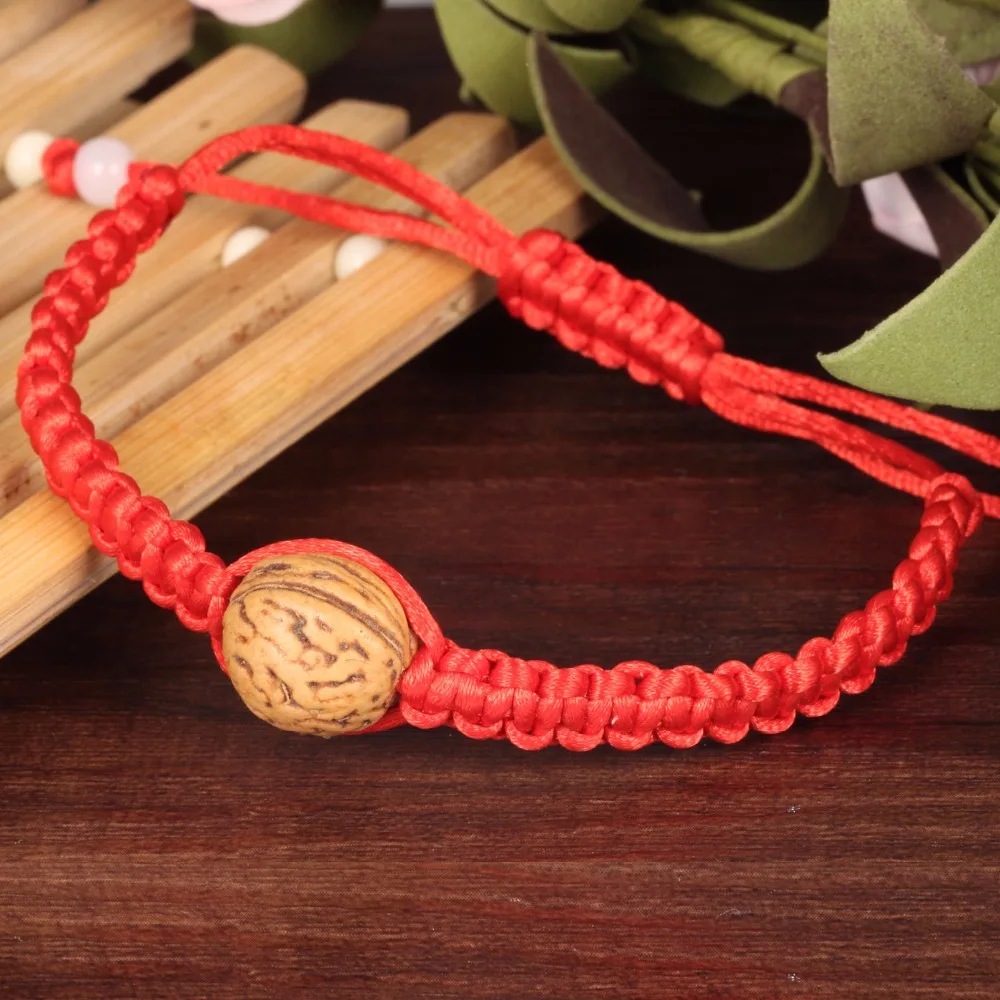 Peach heart walnut Foot bracelet baby children's folk hand accessories wholesale | Украшения и аксессуары