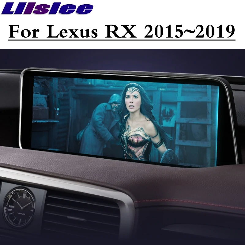 Для Lexus RX AL20 RX 200T 450h~ автомобильный мультимедийный плеер Liislee NAVI 12,3 экран радио CarPlay адаптер карта gps навигация