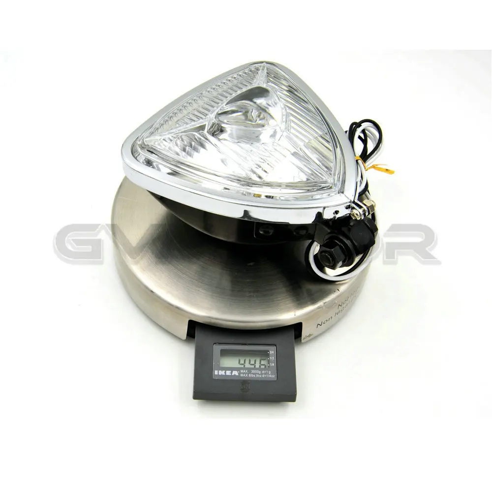 12 V/55 W H3 DEUS винтажные мотоциклетные треугольные светодиодные декоративные