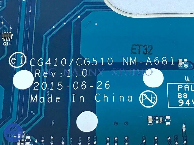 Материнская плата для ноутбука Lenovo Ideapad материнская 100-15 15 6 дюйма CG410 CG510 SR23Y Core