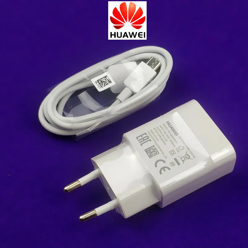 huawei p smart z зарядное устройство USB 5В/2a стены зарядному устройству для адаптера переменного тока Кабель передачи данных micro-usb для honor 7x y5 y7 p8 p9 p10 lite p smart