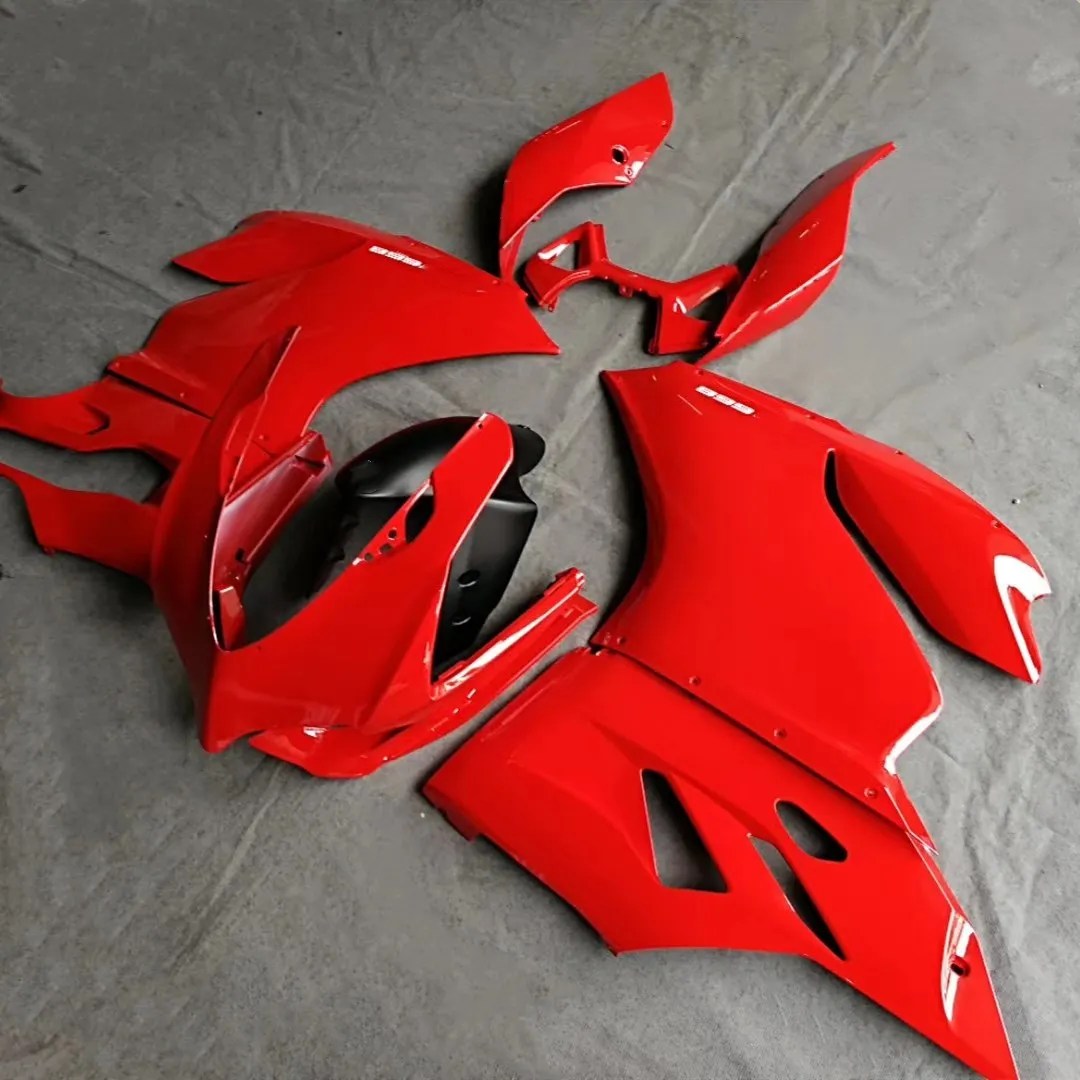 Мотоцикл АБС кузов комплект обтекатель для Ducati 1199 899 2012- 2013 год 12 Полный обтекатели капота литья под давлением красный