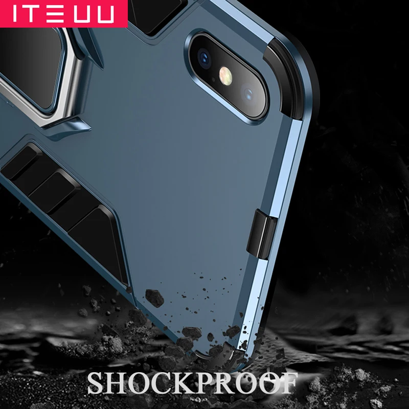 ITEUU противоударный защитный чехол для iPhone X Xs Max XR задней панели MAX Xr | Мобильные