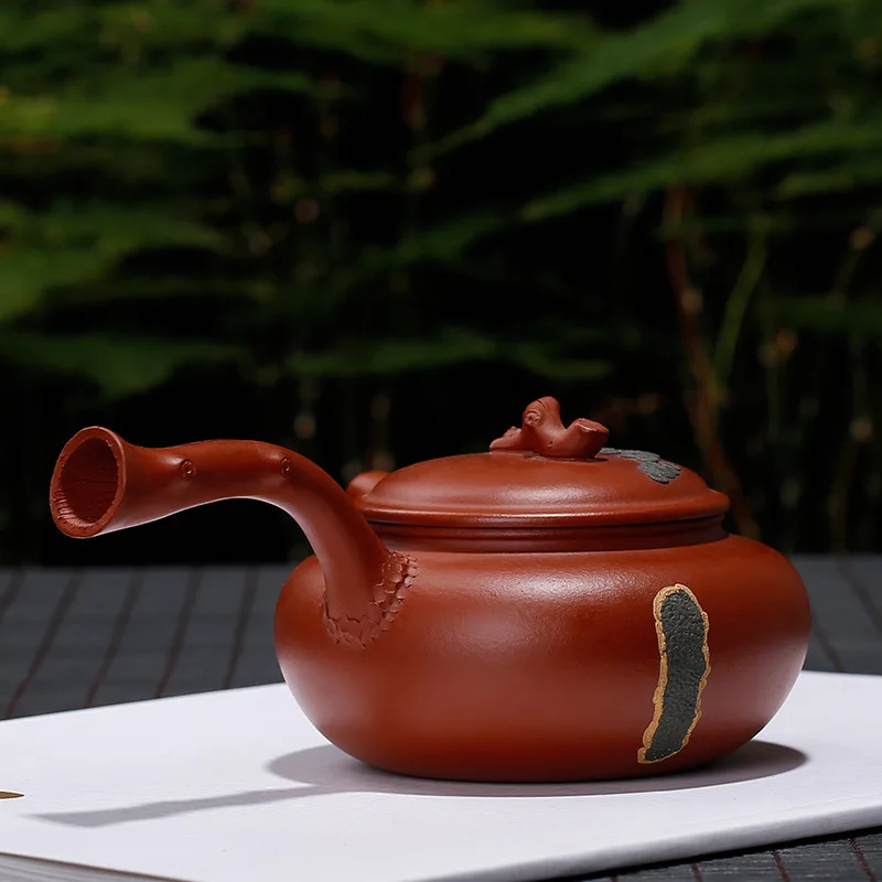 Чайник из глины ручной росписи Tang Yu рассыпчатый ворс чайный чайник оптовая