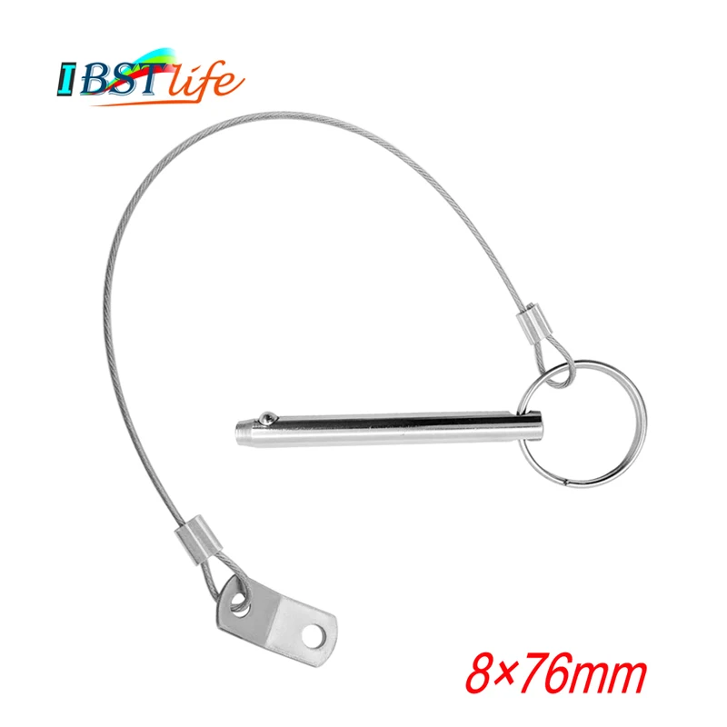 Штифт шариковый из нержавеющей стали 316 с ремешком|Штырь| |