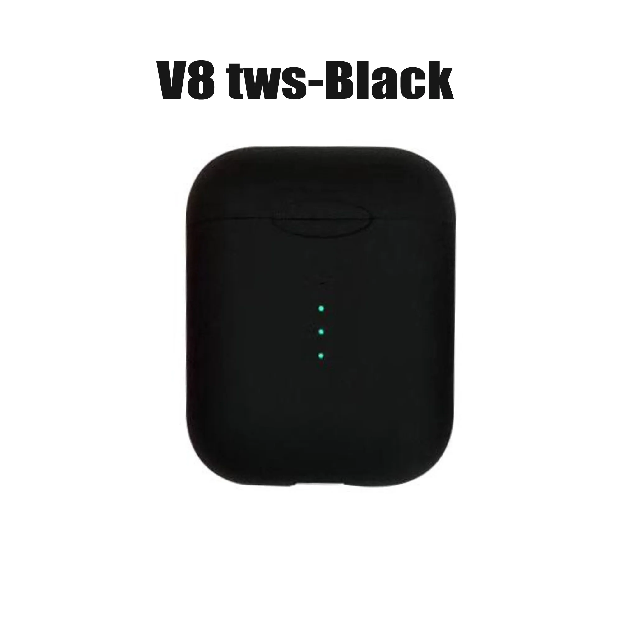 Беспроводная Bluetooth гарнитура V8 TWS с выдвижным окошком сенсорные наушники для iPhone
