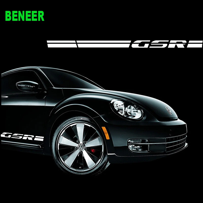 2 шт. наклейки на боковые кузова автомобиля Volkswagen Beetle 2013 2017|Наклейки автомобиль| |
