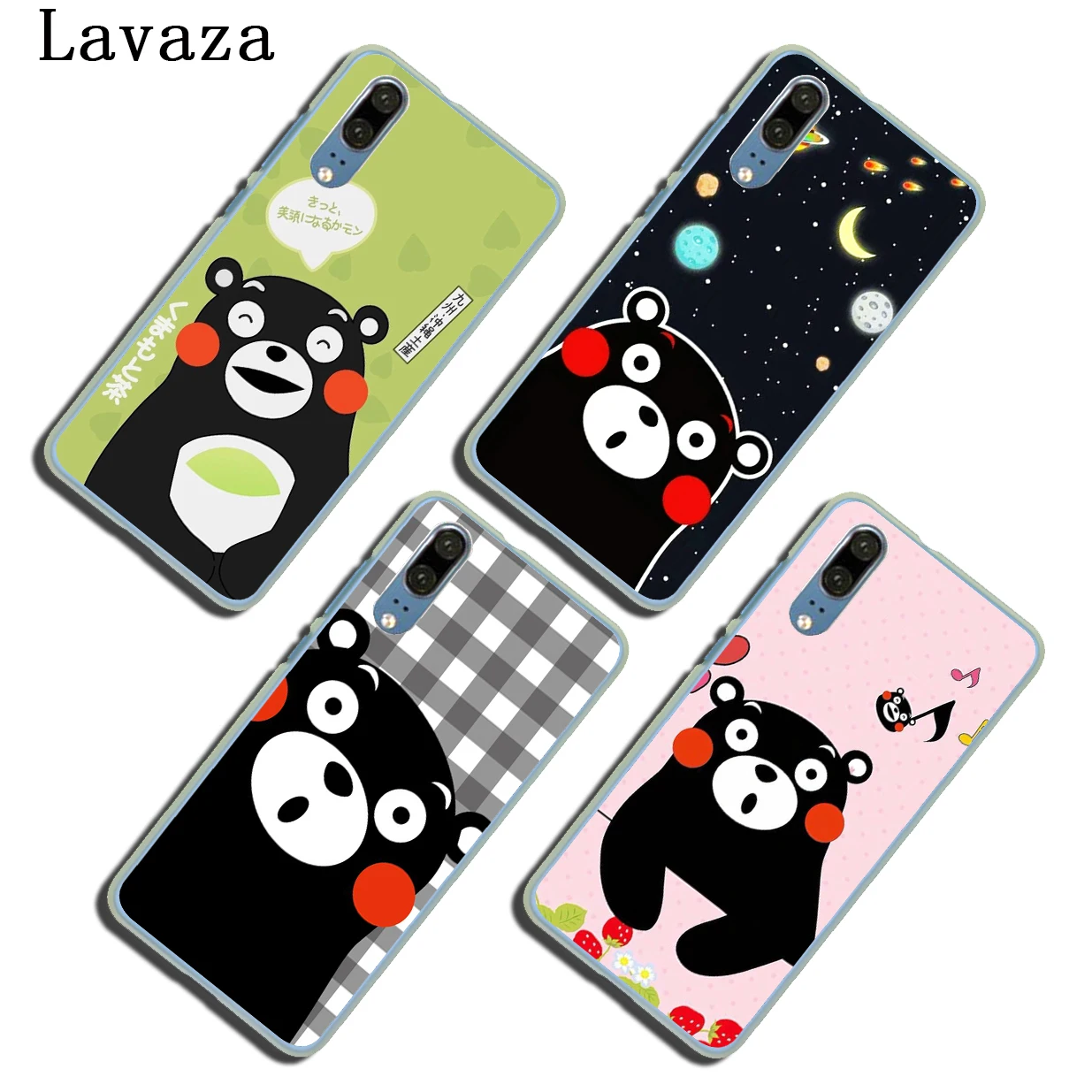 Lavaza Japan Kawaii Kumamon милый чехол с медведем для Huawei P30 P20 P9 P10 Plus P8 Mate 20 Pro Lite Mini 2016 2017 P smart