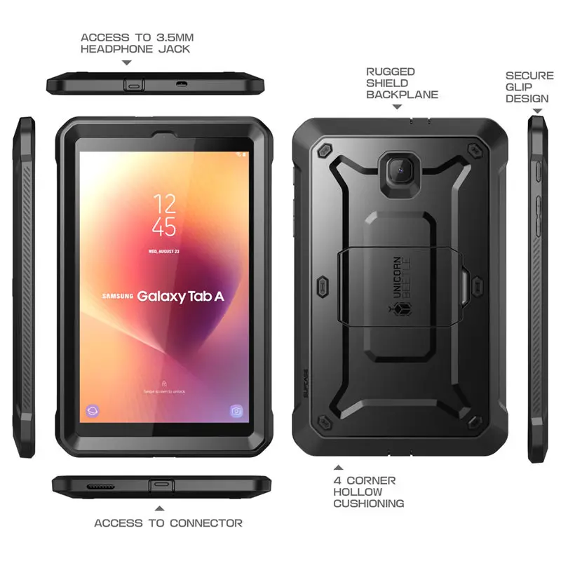 SUP чехол для samsung Galaxy Tab A чехол 8," Release UB Pro Чехол со встроенным защитным экраном и подставкой