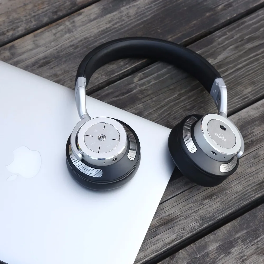 Ideausa V200 Active Шум шумоподавления ANC Bluetooth наушники за ухо Hi-Fi Беспроводной с