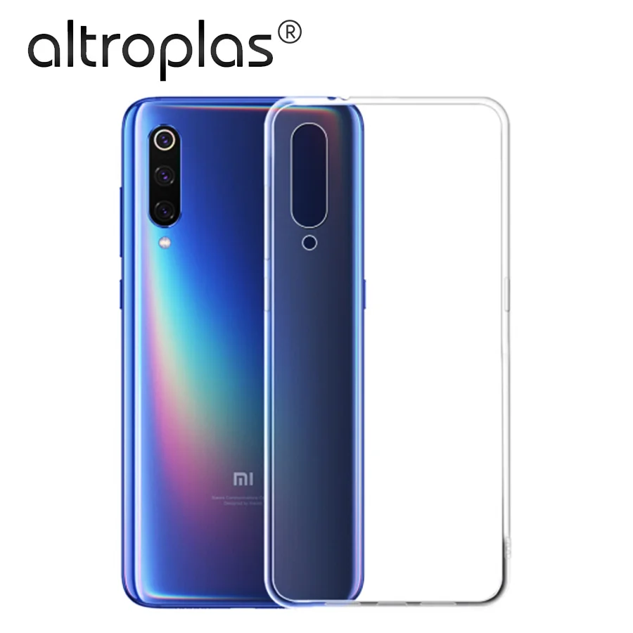 Прозрачный силиконовый чехол Altroplas для мобильного телефона Xiaomi Mi 9 Натуральный