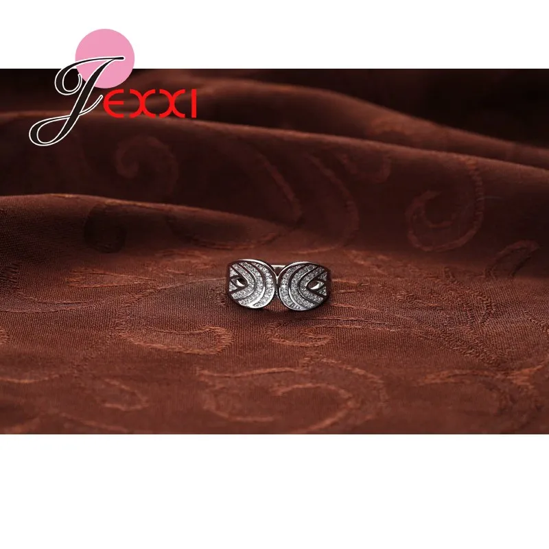 New Style Rhinestone 925 Sterling Silver Finger Rings Best Birthday Party Gifts For Friends Women Engagement Jewelry | Украшения и