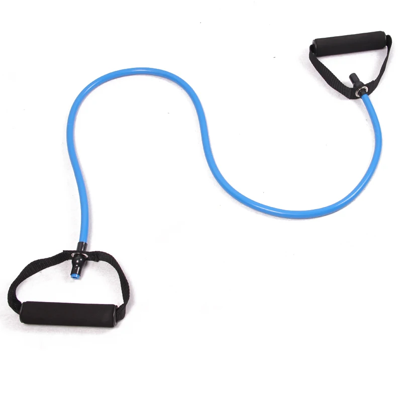 Короткие синие резисторы для тренировок в тренажерном зале латексные спортивное