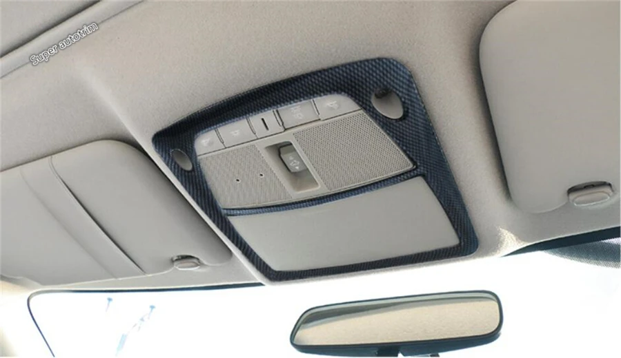 

Lapetus Upper Roof Reading Lights Lamp Cover Trim 1 Pcs Accessories Interior Fit For Nissan Teana Altima 2014 2015 2016 2017 ABS