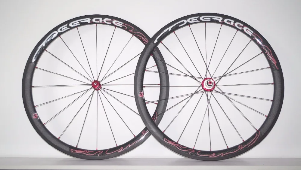 700c 40 мм x 25 карбоновая модель задние колеса для дорожного велосипеда Powerway R36