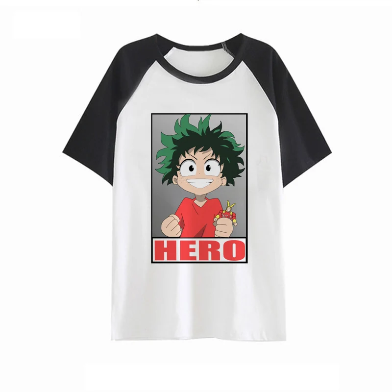 Футболка Boku с героями аниме Моя геройская академия футболка izuku midoriya для мужчин и