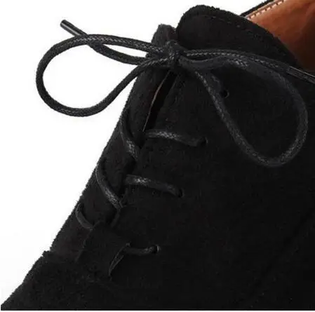 Женские ботильоны из флока на платформе высоком каблуке со шнуровкой танкетке