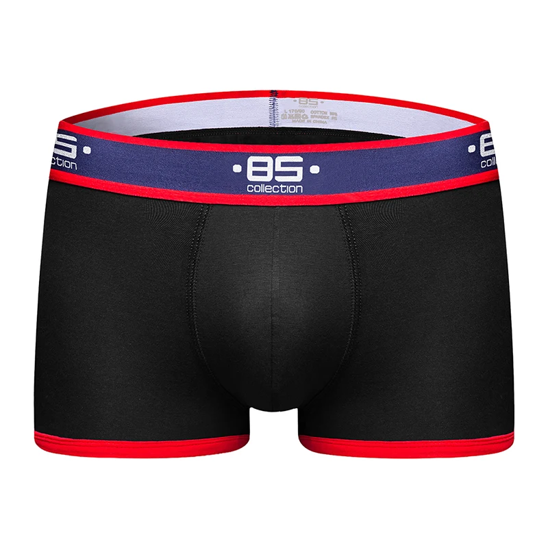 Боксеры Мужское нижнее белье Cueca пикантные Мужские Трусы Дышащие хлопок Слип
