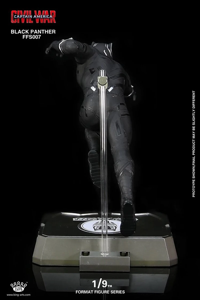 King Arts 1: 9th FFS007 Black Panther формат Коллекционная Фигурка коллекционный Набор фигурок