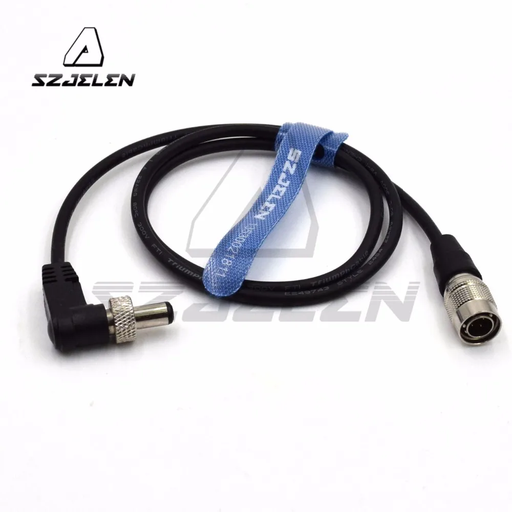 SZJELEN Hirose 4 pin 12V Выходная мощность в DC5.5/2 1 замок DC2.1 для видео устройств E5/E7 кабель