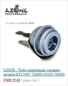 LZONE-турбонагнетатель пускового механизма GT1749V 724930-5010S 724930 для AUDI VW Seat Skoda 2,0 TDI 140HP 103KW JR-TWA01