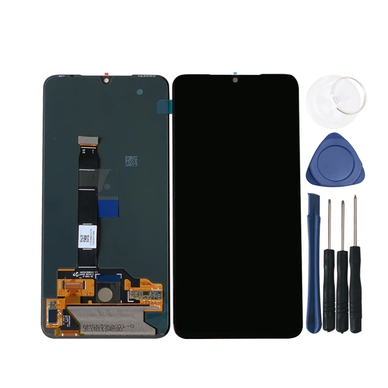 M& Sen для 6,3" Xiao mi 9 mi 9 mi 9 AMOLED ЖК-дисплей с рамкой+ сенсорная панель дигитайзер для 2340*1080 mi 9 дисплей