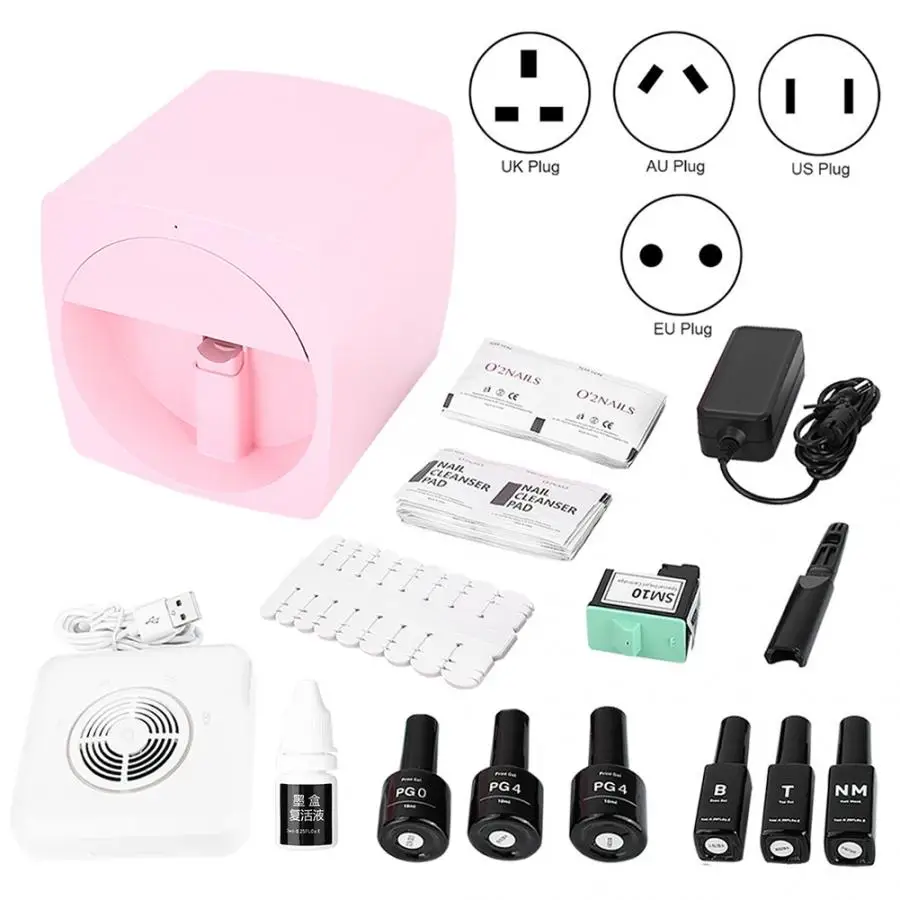 Цифровой мобильный принтер для дизайна ногтей сделай сам портативный умный 3D