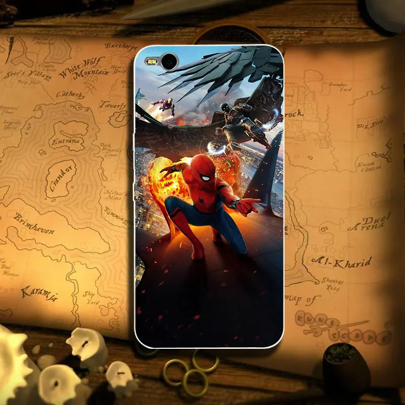 For HTC U11 Desire 530 630 626 628 816 820 One A9 E9 M7 M8 M9 M10 Plus Shell Soft Phone Case Marvel Hero Comics Spider Man | Мобильные