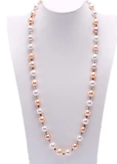 11-13 мм круглый пресноводный жемчуг Цепочки и ожерелья | Украшения аксессуары