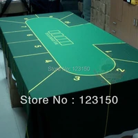 wp 002 professional water resistant poker table cloth casino layout game cloth 1pc