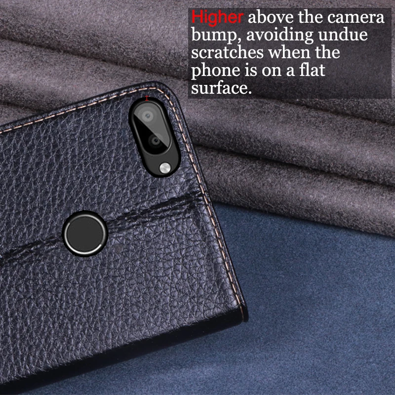 Чехол AIBOULLY для OUKITEL C11 Pro мягкий силиконовый кожаный чехол с откидной крышкой