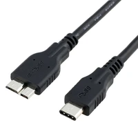 1m usb3 1 type c to micro b usb 3 0 data sync charging cable for usb3 0 mobile hard disk