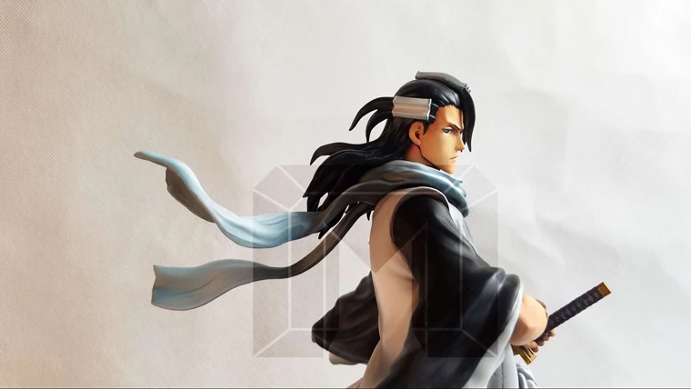 COMIC CLUB inlock модель место отбеливатель 28 см высота Kuchiki Byakuya gk смола статуя фигурка для коллекции