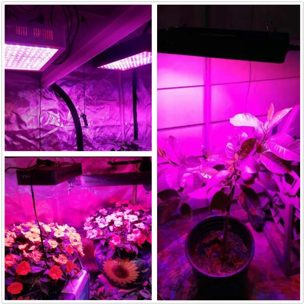 Полный спектр 1200 Вт лампа для растений Led световая панель для проращивания, Дейзи цепи соединения, растениеводство лампы для овощей, садов