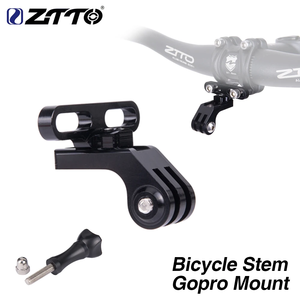 1 шт. ZTTO высокопрочный велосипедный стержень Gopro Легкое крепление CNC держатель