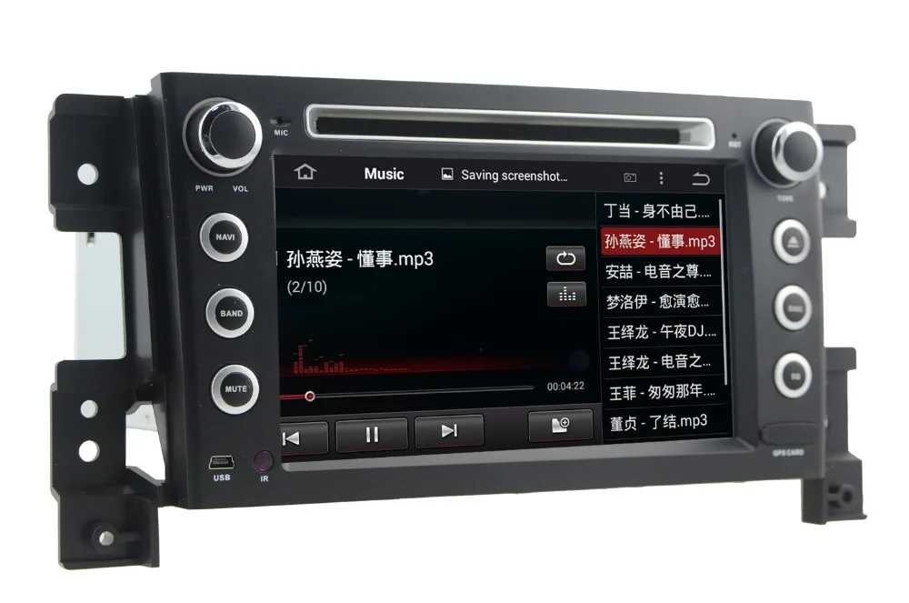 7 &quot емкостный сенсорный экран Android 4.4 4 dvd-gps на Suzuki Grand Vitara wi-fi 3 г Bluetooth GPS радио RDS USB