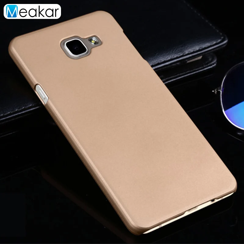 golden Coque 5.5For samsung Galaxy A7 чехол для samsung Galaxy A7 A710 A710F A710m A7100 SM-A710F чехол-лента на заднюю панель - Цвет: golden