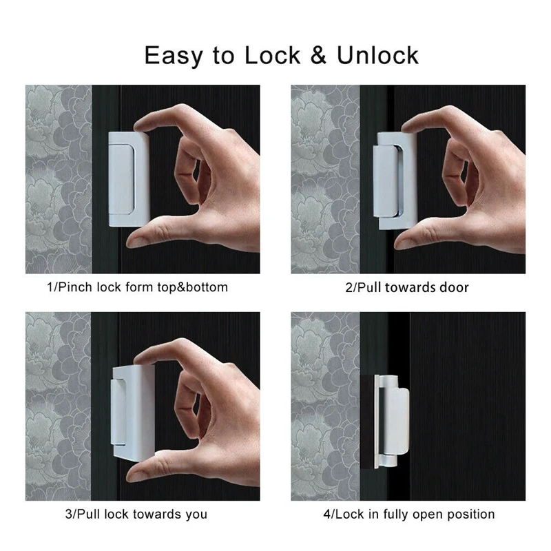 1 шт. усовершенствованный защитный домашний дверной замок из арматуры