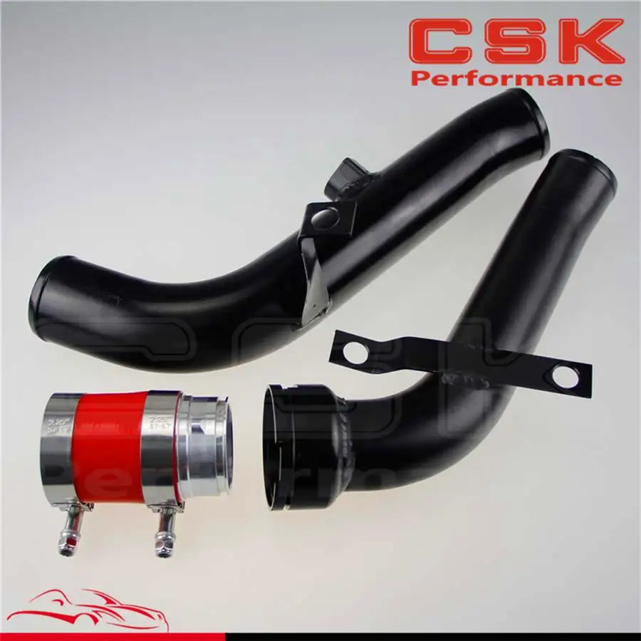 

Turbo Discharge Pipe Conversion for Golf MK5 GTI Scirocco Audi TT A3 2.0TSI + black / blue / red silicone hose