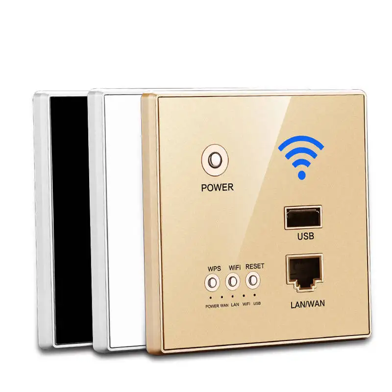 300 м встроенный wifi беспроводной маршрутизатор розетка точка доступа панель AP маршрутизатор usb зарядка умная розетка wifi ретранслятор расширитель для отеля