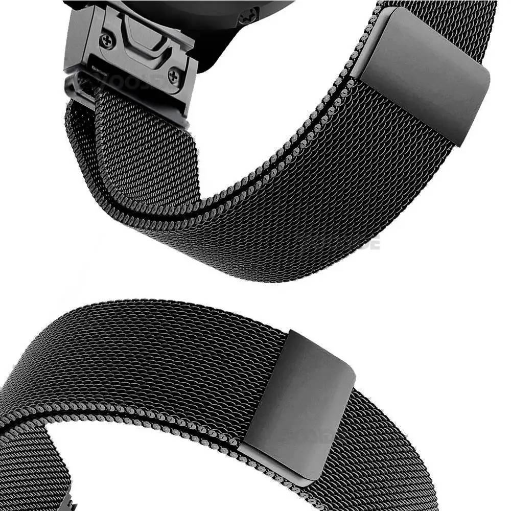 Горячее предложение БЫСТРОРАЗЪЕМНАЯ Миланская петля для Garmin Fenix 3 HR 5X 5S ремешок