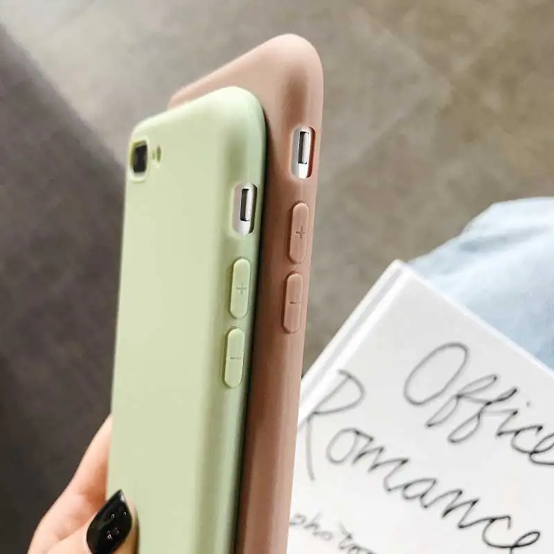 Чехол Boucho fashion Seven Candy для iphone XS MAX XR X 5 силиконовый чехол 8 6S 6 7 plus мягкий | Мобильные