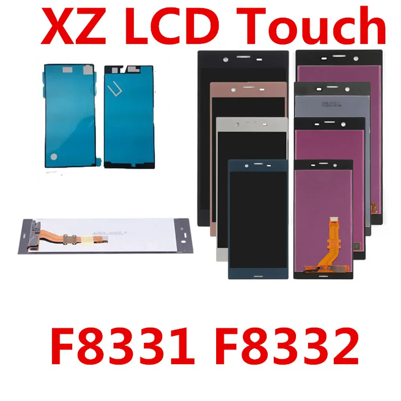 Pantalla LCD de 5,2 pulgadas para SONY Xperia XZ, piezas de repuesto de digitalizador con pantalla t&aacute;ctil, F8331, F8332-0